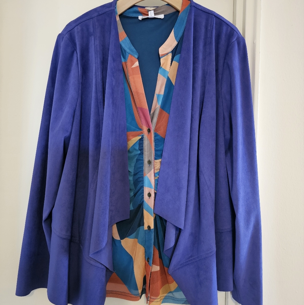Elegant Purple Women's Jacket